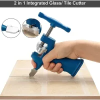 Kit integrado 2 en 1 para cortar azulejos de vidrio, herramienta de corte profesional de 2 mm a 20 mm.