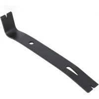 Palanca de 180 mm, extractor de clavos de acero especial endurecido para alta potencia palanca robusta tamaño pequeño, ideal para uso de bolsillo