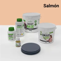 Kit de microcemento para baño · salmon · 4 m² · pladur, yeso o cemento