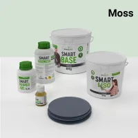 Kit de microcemento para baño · moss · 4 m² · pladur, yeso o cemento