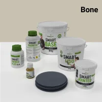 Kit de microcemento para baño · bone · 4 m² · azulejos y baldosas