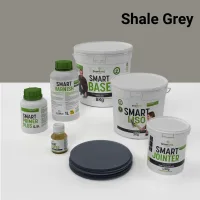 Kit de microcemento para baño · shale grey · 4 m² · azulejos y baldosas