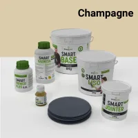 Kit de microcemento para baño · champagne · 4 m² · azulejos y baldosas
