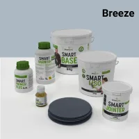 Kit de microcemento para baño · breeze · 4 m² · azulejos y baldosas