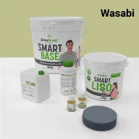 Kit de microcemento para baño · wasabi · 8 m² · pladur, yeso o cemento