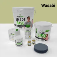 Kit de microcemento para baño · wasabi · 8 m² · azulejos y baldosas
