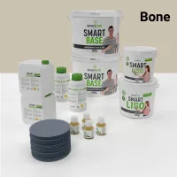 Kit de microcemento para baño · bone · 16 m² · pladur, yeso o cemento