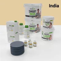 Kit de microcemento para baño · india · 16 m² · pladur, yeso o cemento