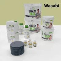 Kit de microcemento para baño · wasabi · 16 m² · pladur, yeso o cemento