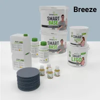 Kit de microcemento para baño · breeze · 16 m² · pladur, yeso o cemento