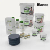 Kit de microcemento para baño · blanco · 16 m² · azulejos y baldosas