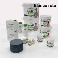 Kit de microcemento para baño · blanco roto · 16 m² · azulejos y baldosas