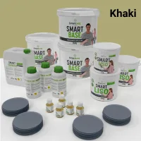Kit de microcemento para baño · khaki · 24 m² · pladur, yeso o cemento
