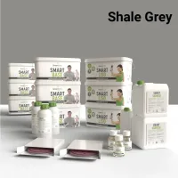 Kit de microcemento para baño · shale grey · 24 m² · pladur, yeso o cemento
