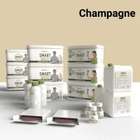 Kit de microcemento para baño · champagne · 24 m² · pladur, yeso o cemento
