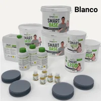 Kit de microcemento para baño · blanco · 24 m² · pladur, yeso o cemento