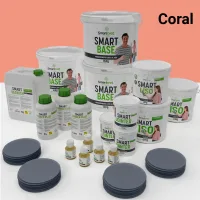 Kit de microcemento para baño · coral · 24 m² · azulejos y baldosas