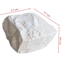 1 bigbag 1200 kg natur piedra adoquin calzada portuguesa blanca 5/7x5/7 cm