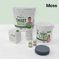 Kit de microcemento para baño · moss · 8 m² · pladur, yeso o cemento
