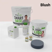 Kit de microcemento para baño · blush · 8 m² · pladur, yeso o cemento