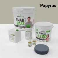 Kit de microcemento para baño · papyrus · 8 m² · pladur, yeso o cemento