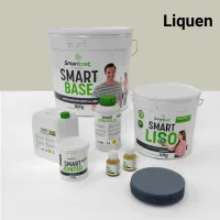 Kit de microcemento para baño · liquen · 8 m² · azulejos y baldosas