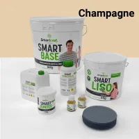 Kit de microcemento para baño · champagne · 8 m² · azulejos y baldosas