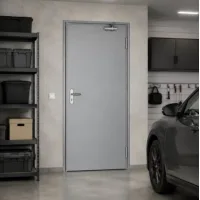 Puerta cortafuegos multiusos parallamas, 1000x2050 mm, apertura derecha