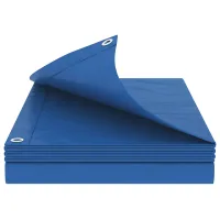 Lona impermeable con ojales - pe - azul (800x1200cm)