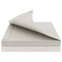 Lona con ojales - impermeable 180 g/m² - pe - blanco (300x600cm)