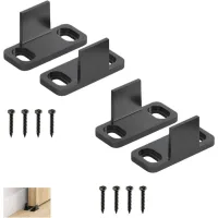 4 piezas, para puertas corredizas de vidrio, puertas de armario, puertas de granero, puertas de madera, puertas de granero
