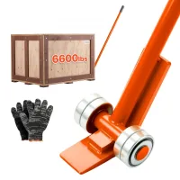 Palanca de carga 2994 kg 1,4 m acero carbono ruedas 2 un