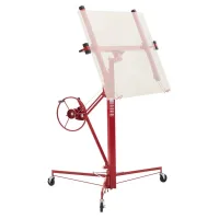 Elevador para placas de yeso 3353mm, 68kg, brazo telescópico ajustable