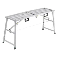 Plataforma de trabajo aluminio ajustable 363 kg