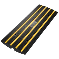 Rampa de goma para aceras 6,6 cm elevación capacidad 15000 kg