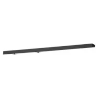 Corredera doble 1524 mm aluminio silencioso 25–45 mm