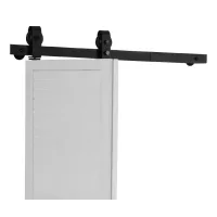Sistema de puertas correderas barn de 91 cm para 2 puertas de 41 cm