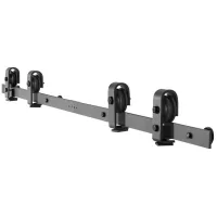 Puerta corredera barniz 152 cm carril montaje superior 4 puertas