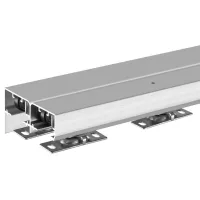 Herraje puerta corredera 1,52 m aluminio grosor 1⅜-1¾