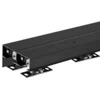 Kit herraje corredera bypass aluminio 2,44 m 2 puertas