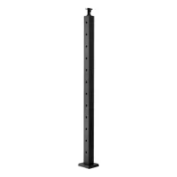 Poste de pasamanos para cable 107 x 2,5 x 5,1 cm en acero inoxidable
