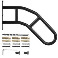 Barandilla exterior 74 cm acero inoxidable 2 unidades
