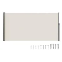 Toldo lateral retráctil 180 x 351 cm, protección uv 30+