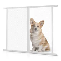 Protector puerta rv 660,4x609,6 mm, malla de aluminio
