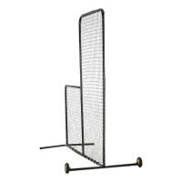 Red de protección béisbol 7x2,13 m con ruedas y funda