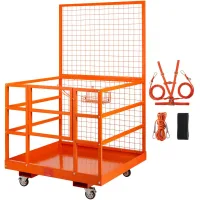 Plataforma de seguridad para carretilla elevadora 109x114,3 cm