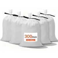 Bolsas de arena 300 unidades 40 x 66 cm 22,6 kg polipropileno