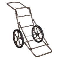 Carro de caza 227 kg, ruedas 43 cm, asa ergonómica plegable