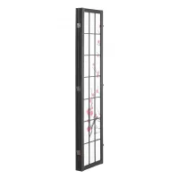 Biombo plegable de madera estilo japonés de 4 paneles
