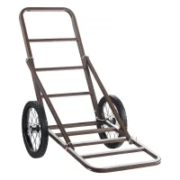 Carrito de caza plegable 136 kg con ruedas robustas